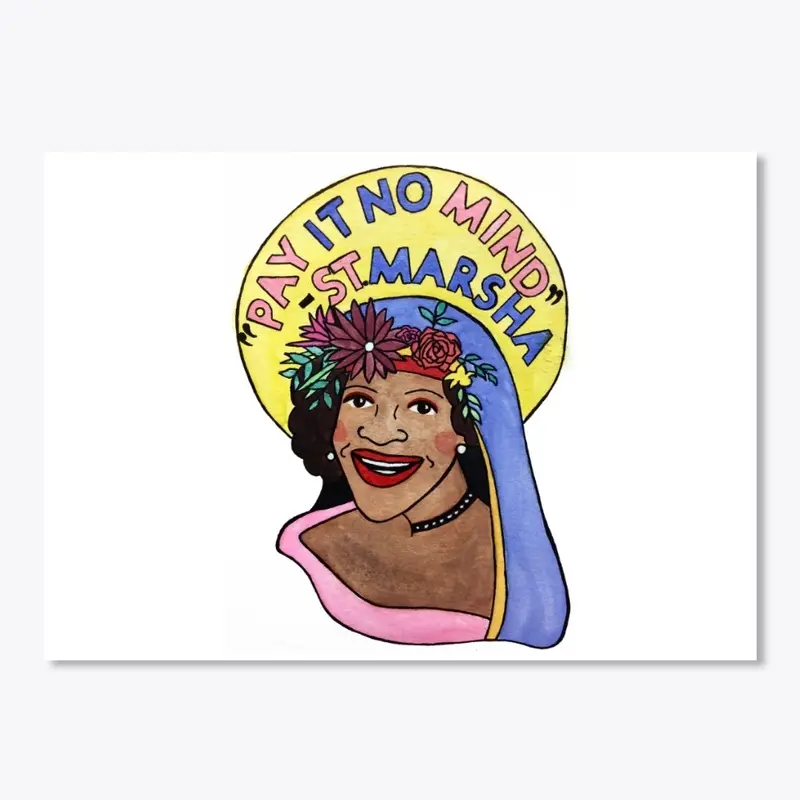 Saint Marsha Sticker