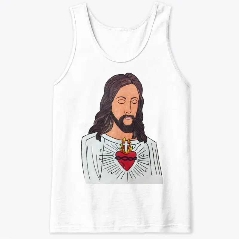 Heart of Jesus Tank Top